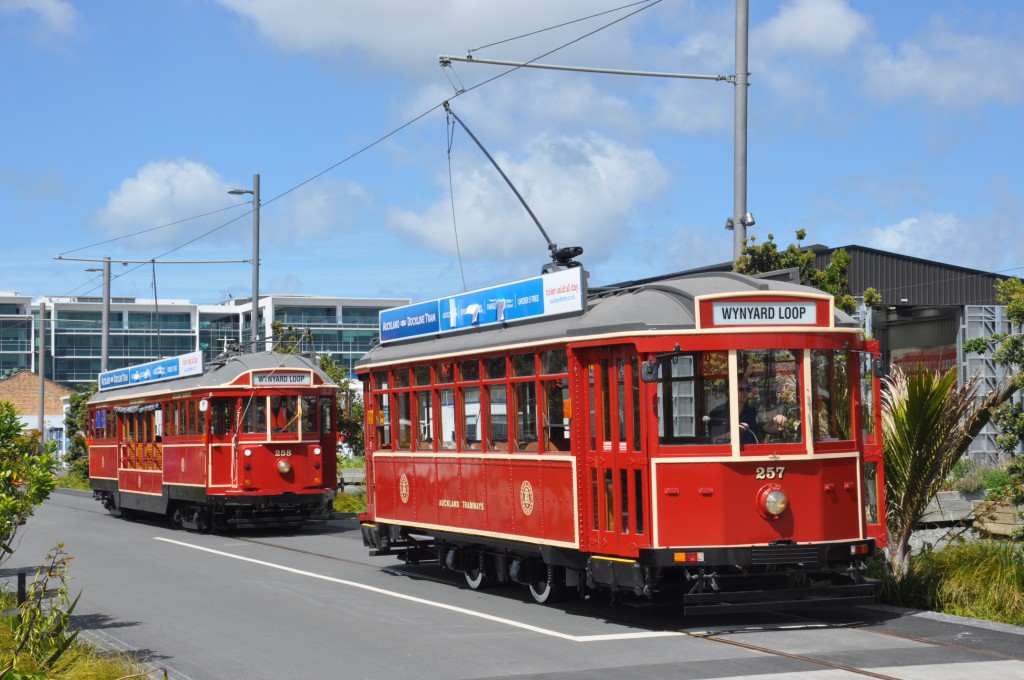 Wynard trams - ready to roll. (photo Albert Chan)
