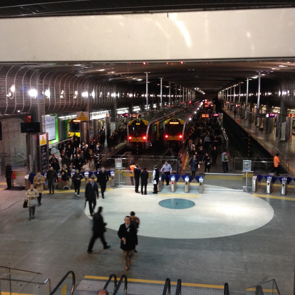 Britomart and electric trains